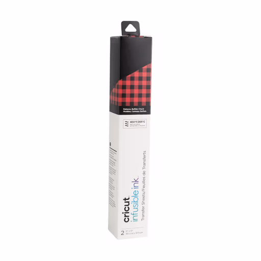 Cricut 2008772 - Cricut Infusible Ink Transfer Sheets 2-pack (Buffalo Check) 12x12