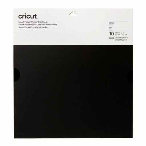 Cricut 2008316 - Cricut Smart Sticker Cardstock 33x33cm 10 sheets (Black)