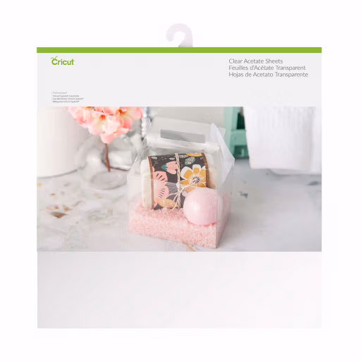 Cricut 2003600 - Cricut Acetate Sheets 30x30cm 6 Sheets (Transparent)
