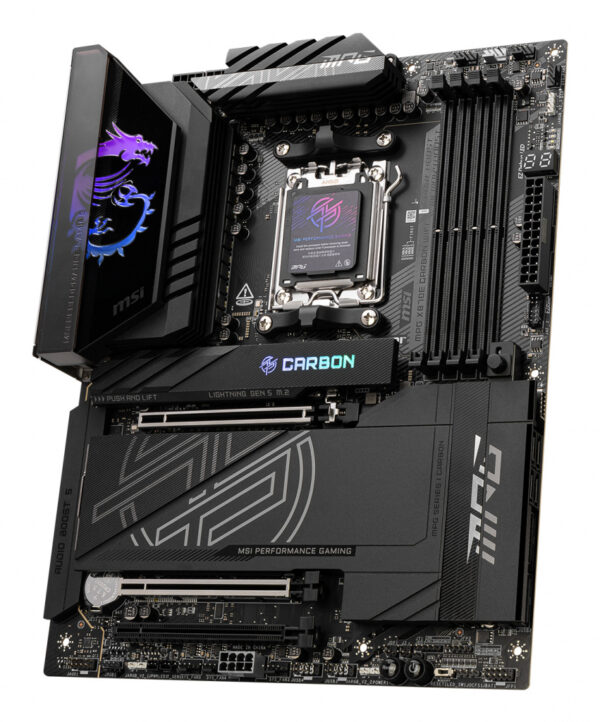 MSI MPG X870E CARBON WIFI motherboard AMD X870E Socket AM5 ATX - Image 3