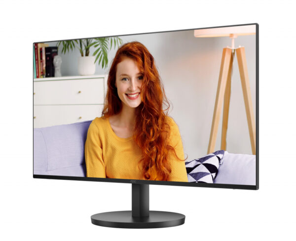 AOC 23.8' IPS 1ms 120hz, Ultra Slim, Speakers, Flicker Free, FHD 1080, VGA, HDMI. VESA 100 x 100, Earphone.Low Blue, Adaptive S - Image 2