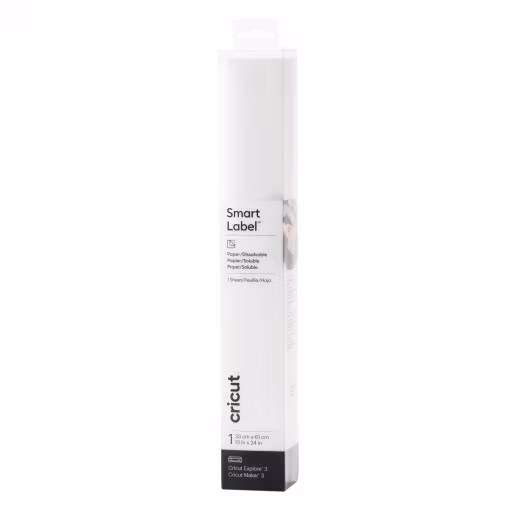 Cricut 2010062 - Cricut Smart Dissolvable Paper Lables White; 13x24inch