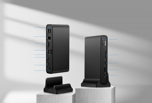 ASUS Triple Display USB-C Dock Duo DC301 Wired Black - Image 8