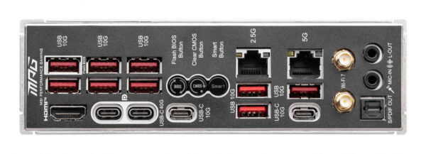 MSI MPG X870E CARBON WIFI motherboard AMD X870E Socket AM5 ATX - Image 5