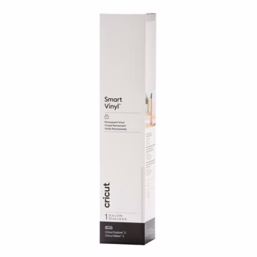 Cricut 2008663: Cricut Smart Vinyl perm 33X640Cm 1 Sheet (White)