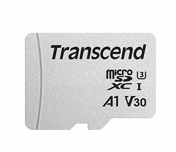 TRANSCEND 300S 8GB MICRO SD UHS-I U1 CLASS10  READ upto 20 MB/S - WRITE up to10MB/S - WITHOUT ADPTOR - 3D NAND - NO ADAPTOR