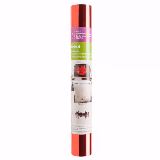 Cricut 2007649: Cricut Foil Iron-On 30x60cm (Red)