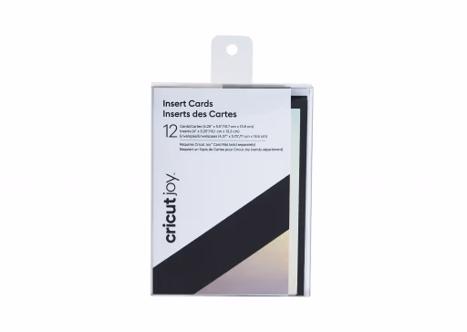 Cricut 2008045 - Cricut Joy Insert Cards 12-pack (Black/Holo); .