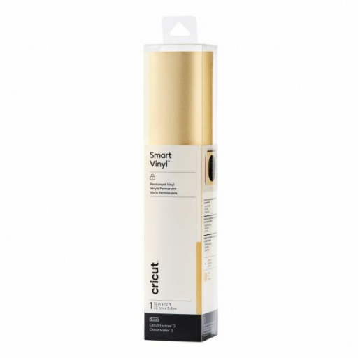 Cricut 2008618 - Cricut Smart Vinyl Permanent 33x366Cm 1 Sheet (Shimmer Gold)