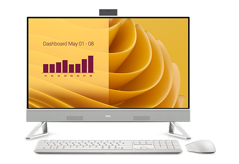 DELL EC27250 Intel Core 7 150U 68.6 cm (27") 1920 x 1080 pixels All-in-One PC 32 GB DDR5-SDRAM 2 TB SSD Windows 11 Home Wi-Fi 6