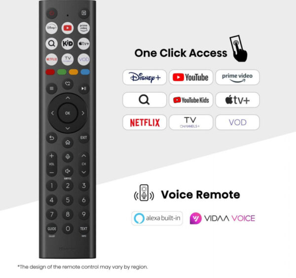 Hisense 55U7Q 139.7 cm (55") 4K Ultra HD Smart TV Wi-Fi Black 450 cd/m² - Image 10