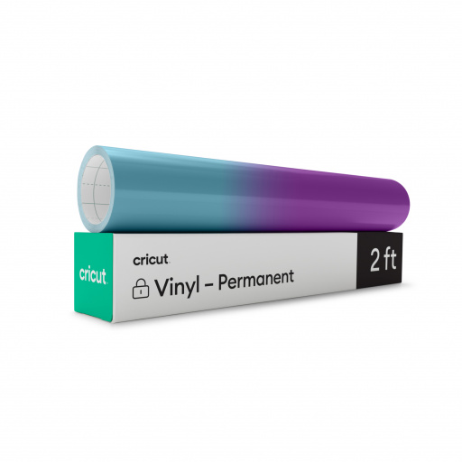 Cricut 202009590 - Cricut Premium Vinyl Permanent Colour Change Cold Turquoise 30x60cm