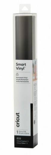 Cricut 2008621 - Cricut Smart Vinyl Permanent 33x91Cm 1 Sheet (Black)