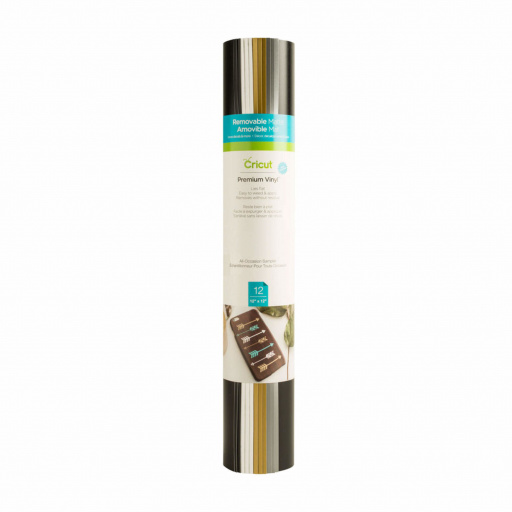 Cricut 2004325 - Cricut Premium Vinyl Removable 30x30cm 12-Sheet Sampler (All Occasions)