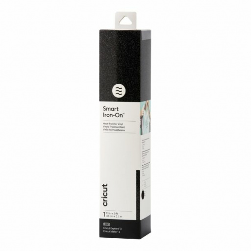Cricut 2009060 - Cricut Smart Iron-on 33x273cm 1 sheet (Glitter Black)