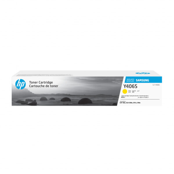 Samsung CLT-Y406S Yellow Original Toner Cartridge
