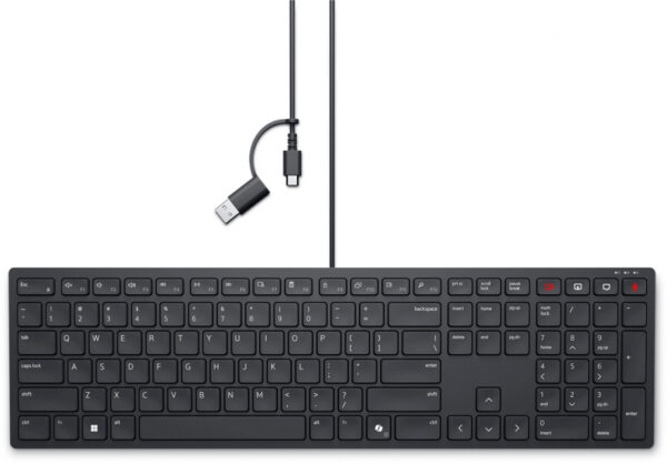 DELL Pro Wired Collaboration Keyboard - KB525C - US International (QWERTY)