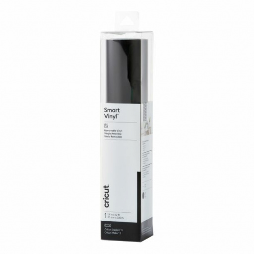 Cricut 2009051 - Cricut Smart Vinyl Removable 33x366Cm 1 Sheet (Black)