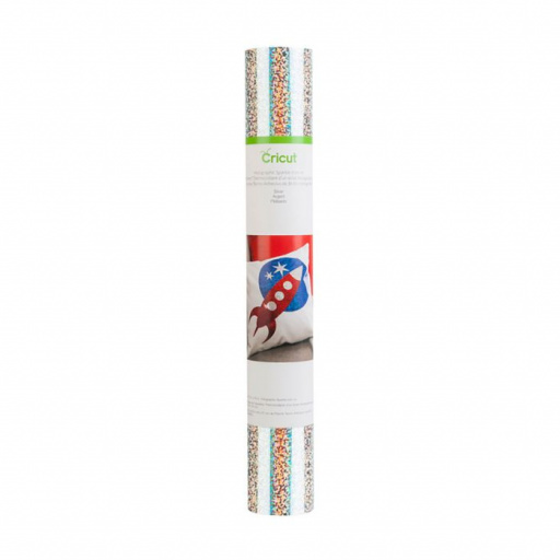 Cricut 2004140 - Cricut Holographic Sparkle Iron-On 30x60cm (Silver)