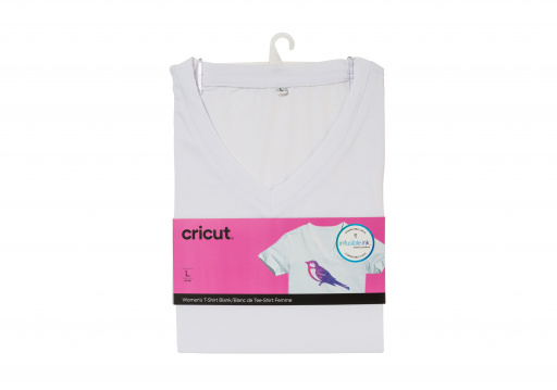 Cricut 2007908: Cricut Infusible Ink Women's White T-Shirt (L)