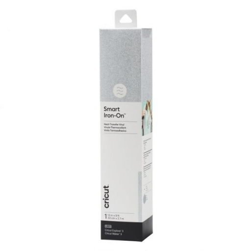 Cricut 2008677 - Cricut Smart Iron-on 33x273cm 1 sheet (Glitter Silver)