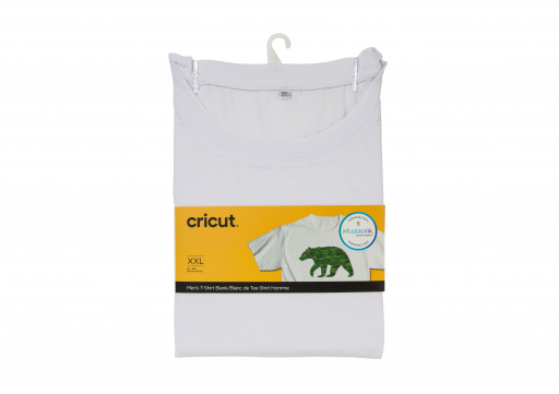 Cricut 2007905: Cricut Infusible Ink Men's White T-Shirt (XXL)
