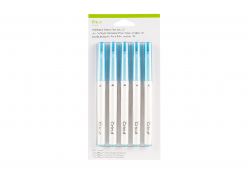 Cricut 2004846 - Cricut Washable Fabric Pen Blue 1.0mm (5Pc)