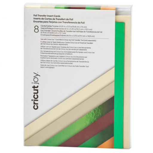 Cricut 2009204 - Cricut Insert Cards Foil Cameron R20 10.8x14cm 8-Pack