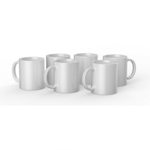 Cricut 2008942 - Cricut 340ml Ceramic Mug Blanks White (6pack)