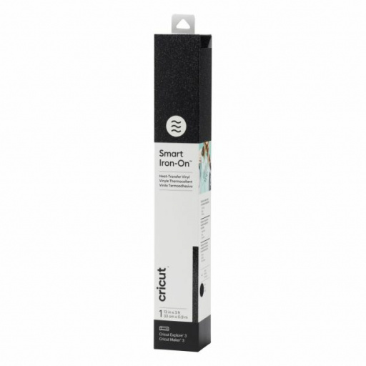 Cricut 2008672 - Cricut Smart Iron-on 33x91cm 1 sheet (Glitter Black)