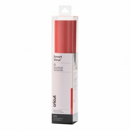 Cricut 2008653 - Cricut Smart Vinyl Removable 33x366Cm 1 Sheet (Red)