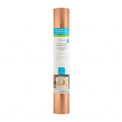Cricut 2005231 - Cricut Premium Vinyl Permanent 30.5x122cm (Textured Metallic Copper)