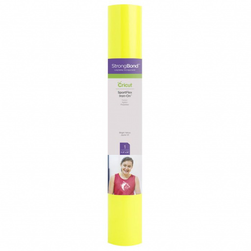 Cricut 2004430 - Cricut Sportflex Iron-On 30x60cm (Bright Yellow)