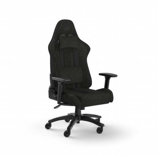 CORSAIR TC100 RELAXED - Leatherette Gaming Chair; Black/Black