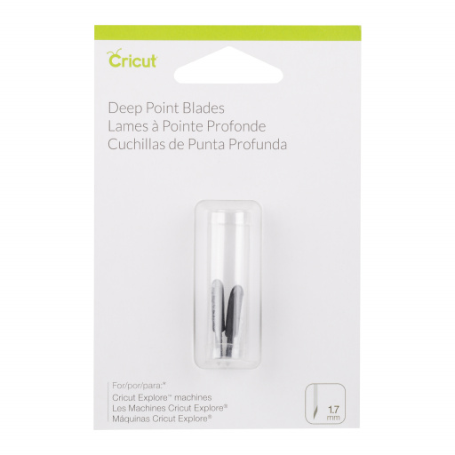 Cricut 2003535 - Cricut Explore + Maker Deep-Point Replacement Blades 2-pack.