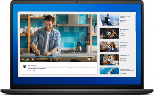 DELL DC16250 Intel Core 5 120U Laptop 40.6 cm (16") Full HD+ 16 GB DDR5-SDRAM 512 GB SSD Wi-Fi 6 (802.11ax) Windows 11 Home Bla
