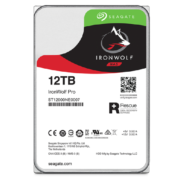 Seagate IronWolf Pro ST12000NT001 internal hard drive 12 TB 7200 RPM 256 MB 3.5" Serial ATA III - Image 4