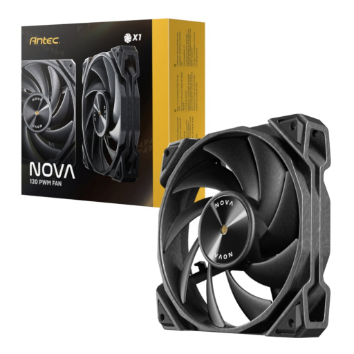 Antec Nova Computer case Fan 12 cm Black 1 pc(s)