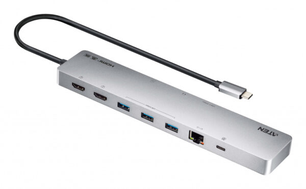 ATEN UH3240 interface hub USB Type-C Silver