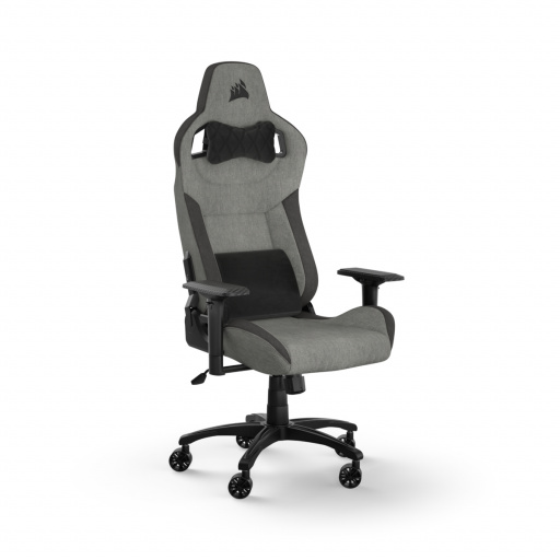 CORSAIR T3 RUSH (2023); Fabric Gaming Chair; Gray/Charcoal