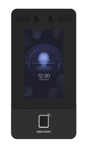 Hikvision DS-K1T342MFWX-E1 face recognitional terminal LCD 2 MP 10.9 cm (4.3") Black