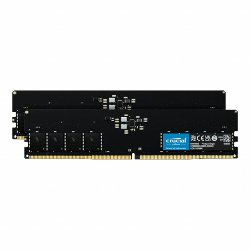 Crucial CT2K8G56C46U5 memory module 16 GB 2 x 8 GB DDR5 ECC