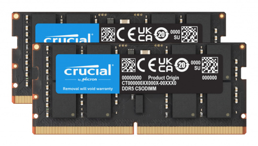 Crucial CT2K32G64C52CS5 memory module 64 GB 2 x 32 GB DDR5 6400 MT/s