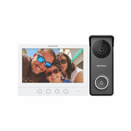 Hikvision DS-KIS213 video intercom system 17.8 cm (7") Grey, White