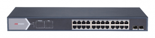 Hikvision DS-3E1526P-SI network switch Managed L2 Gigabit Ethernet (10/100/1000) Power over Ethernet (PoE) Black