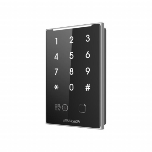 Hikvision Pro Series DS-K1109DKB-QR access control reader Basic access control reader Black, Silver