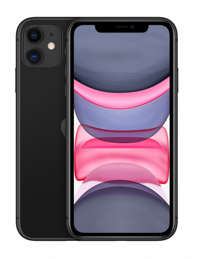 Apple iPhone 11 15.5 cm (6.1") Dual SIM iOS 14 4G 128 GB Black
