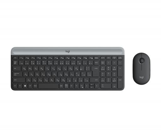 Logitech MK470 Slim Wireless Keyboard & Mouse Combo