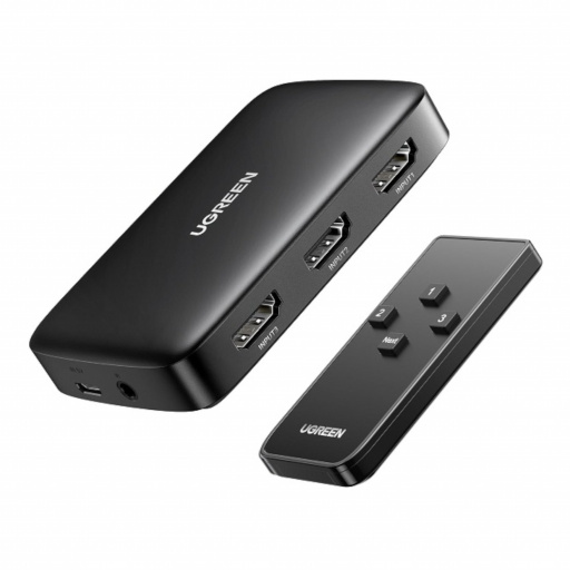 UGreen CM332 3-in-1 HDMI 1.4 Switch 4K