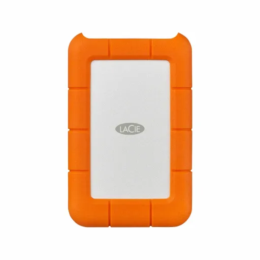 LaCie Rugged USB-C external hard drive 4 TB 5400 RPM 2.5" USB Type-C 3.2 Gen 1 (3.1 Gen 1) Orange, Silver